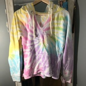 Ocean Drive pastel hoodie